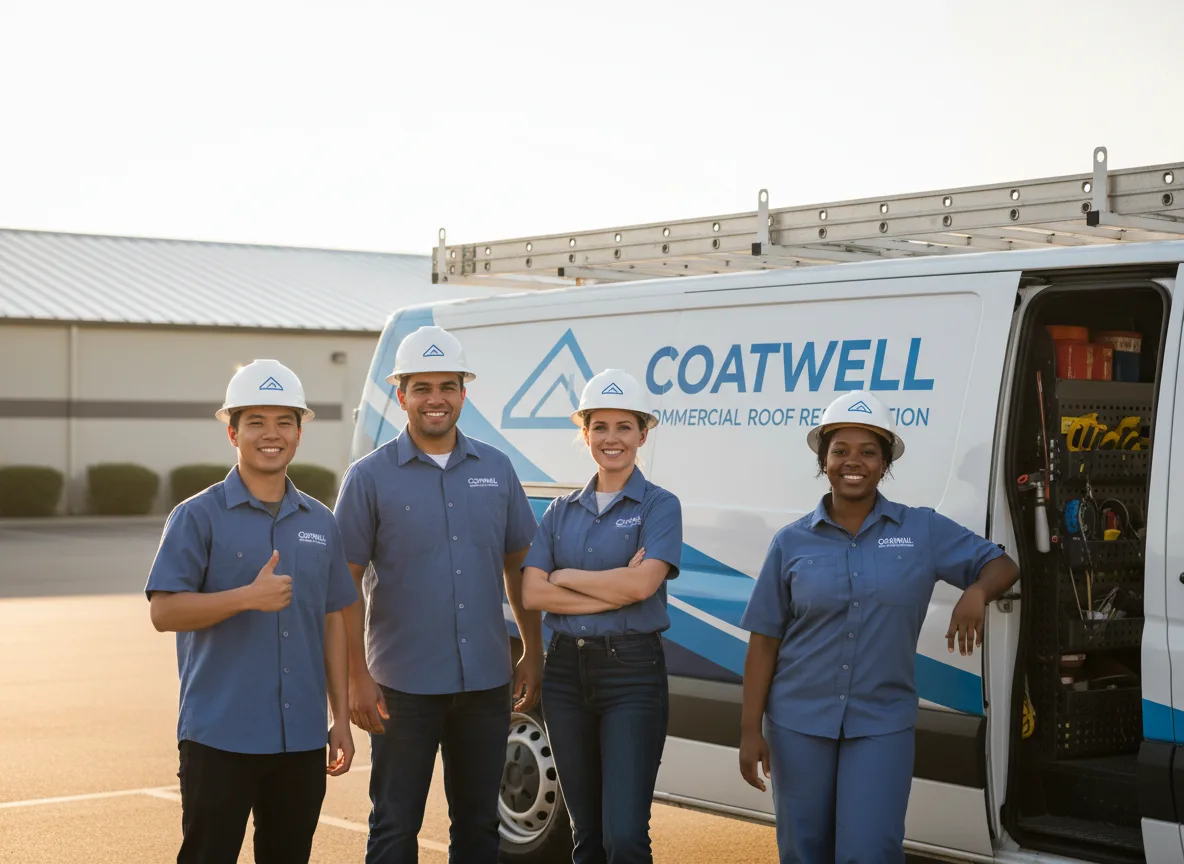 Commercial roof coating company in Scandia, MN